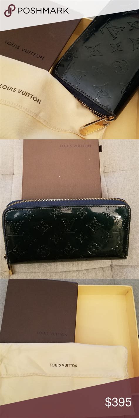 teal louis vuitton wallet